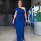 ⏳Time-limited Special⏰Women's Elegant Off-Shoulder Slit Maxi Dress👗