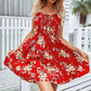 Women’s Floral Spaghetti Strap Dress