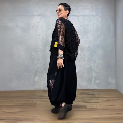 Women's Sleeveless Dress & Cover-Up Set