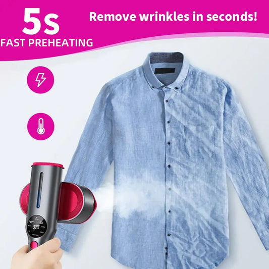 🥂 New Year, New Style: 50% Off Everything!Handheld Steamer Iron for Clothes