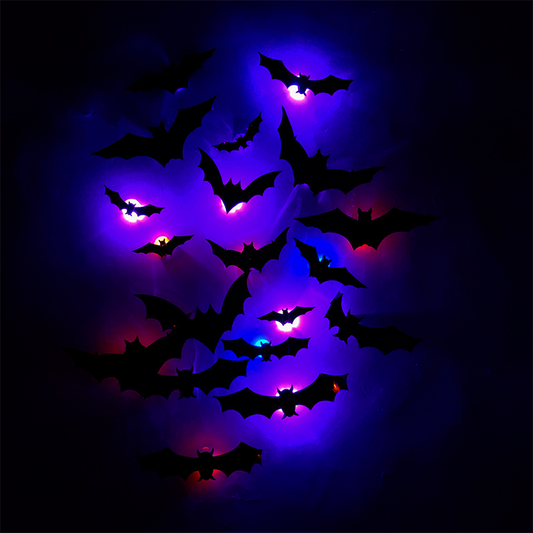 🔥 LAST DAY PROMOTION - 50%OFF 🔥🦇Halloween 3D Bat LED Wall Light Decor