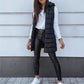 🔥HOT SALE 50% OFF🎁Women’s Zip-Up Long Puffer Vest👗 | Solid Color | Sleeveless | Hooded | Winter Wear 💕