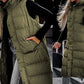 🔥HOT SALE 50% OFF🔥Women's Long Puffer Vest | Quilted Hood & Button Closure❄️