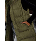 🔥HOT SALE 50% OFF🔥Women's Long Puffer Vest | Quilted Hood & Button Closure❄️