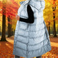 🔥HOT SALE 50% OFF🔥Women's Long Puffer Vest | Quilted Hood & Button Closure❄️