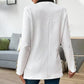 Women's Stylish Color Blocking Open Front Coat