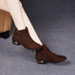 Women's Low-Heel Winter High-Top Ankle Boots