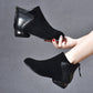 Women's Low-Heel Winter High-Top Ankle Boots