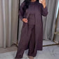 ⏳Limited-time 50% off⏰Women's Casual 3-Piece Outfit Set (long cardigan, top and pants)👚👖