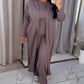 ⏳Limited-time 50% off⏰Women's Casual 3-Piece Outfit Set (long cardigan, top and pants)👚👖