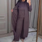 ⏳Limited-time 50% off⏰Women's Casual 3-Piece Outfit Set (long cardigan, top and pants)👚👖