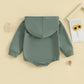 Baby Hoodie Romper with Front Pocket