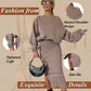 💃HOT SALE 49% OFF🍂🌟Chic & Cozy! Women's Sweatshirt + Sleeveless Dress 2-Piece Set