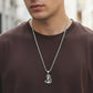 ✝️Best Gift✨Jesus Head Pendant Necklace - Detailed Sculpture in Silver or Gold Tone