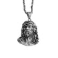 ✝️Best Gift✨Jesus Head Pendant Necklace - Detailed Sculpture in Silver or Gold Tone