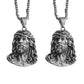 ✝️Best Gift✨Jesus Head Pendant Necklace - Detailed Sculpture in Silver or Gold Tone