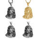 ✝️Best Gift✨Jesus Head Pendant Necklace - Detailed Sculpture in Silver or Gold Tone