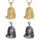 ✝️Best Gift✨Jesus Head Pendant Necklace - Detailed Sculpture in Silver or Gold Tone