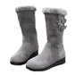 Women's Warm Plush-Lined Mid-Calf Snow Boots