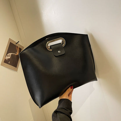 The 2-Piece Set: Sophisticated Business Waterproof Leather Laptop & Tote Set