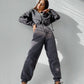 Comfortable Solid Color Women's Hooded Jumpsuit