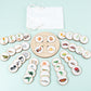 Wooden Life Cycle Learning Toy for Children