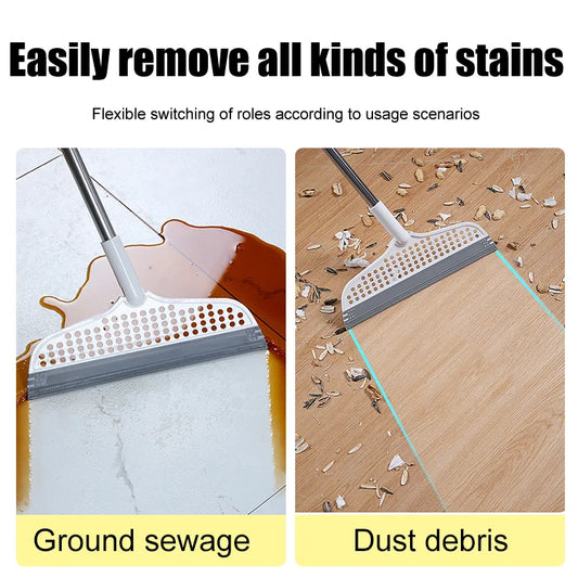 🔥Most Recommended🔥Magic Silicon Squeegee Broom