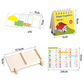 50% OFF🎁60 Levels🏆🧩 -✨【Geometric House Layering Puzzle with Wooden Base】✨