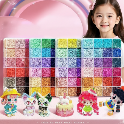 🎨Christmas Gift 67% OFF! 🎁 COMPLETE CRAFT KIT - 96 Colors with Storage Case, Perfect for Kids' Art Projects and Creative Development, Ideal Christmas Gift 👧✂️