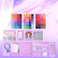 🎨Christmas Gift 67% OFF! 🎁 COMPLETE CRAFT KIT - 96 Colors with Storage Case, Perfect for Kids' Art Projects and Creative Development, Ideal Christmas Gift 👧✂️