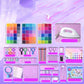 🎨Christmas Gift 67% OFF! 🎁 COMPLETE CRAFT KIT - 96 Colors with Storage Case, Perfect for Kids' Art Projects and Creative Development, Ideal Christmas Gift 👧✂️