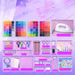 🎨Christmas Gift 67% OFF! 🎁 COMPLETE CRAFT KIT - 96 Colors with Storage Case, Perfect for Kids' Art Projects and Creative Development, Ideal Christmas Gift 👧✂️