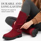 💖Black Friday Mega Deal – 61% off!💖Women's Slouchy Boots, Mid-Calf Length
