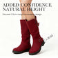 💖Black Friday Mega Deal – 61% off!💖Women's Slouchy Boots, Mid-Calf Length