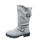 💖Black Friday Mega Deal – 61% off!💖Women's Slouchy Boots, Mid-Calf Length