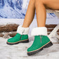⏰Black Friday Flash Deal! Women's Faux Fur Ankle Snow Boots🔥 Direct 50% Off, Grab It Now or Regret Later!