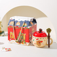🎁The best Christmas gift ✨ Cute Apple-Shaped Ceramic Mug Set