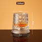 🥛💎New Year Hot Sale 55% OFF✨🔥360° Rotating Whiskey Glass Tumbler