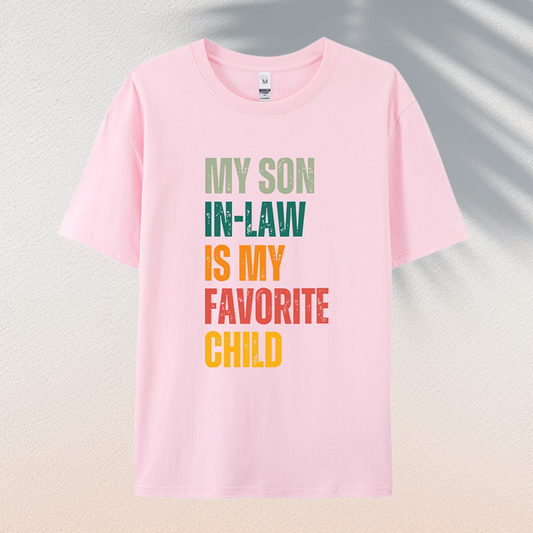 Casual Short-Sleeve Slogan T-Shirt