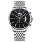 💥Christmas Eve Sale: 50% OFF🌍Men's watch with globe motif in maritime style