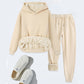 Plush-Lined Winter Hoodie for Women