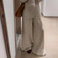Women's Relaxed Fit High-Neck Sweater Lounge Set