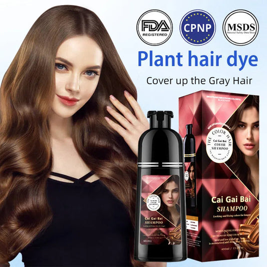 🎉HOLIDAY HAUL SALE✨ Herbal Extract Instant Hair Colour Shampoo for Men & Women