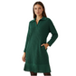 Women’s Sparkle Lapel A-Line Short Dress | Chic & Shimmering