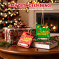 2PCS Christmas Wooden Gas Can Ornament