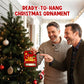 2PCS Christmas Wooden Gas Can Ornament