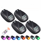 🚗✨Solar-Powered Car Roof Light – Waterproof, Remote Control & Easy Installation 🚗✨