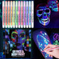 12-Color Glow in The Dark Face Neon Paint Pens