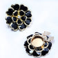 📢📢50 %  OFF !! ⏰Chic Rhinestone Floral Cufflink & Brooch🌸🪡