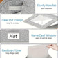 🧢 60% OFF! 🎉 Stackable storage boxes for caps – Space-saving, dust-free and with transparent sides 📦📦
